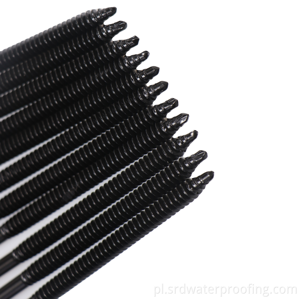 Black screws fasteners for roofing waterproofing membrane